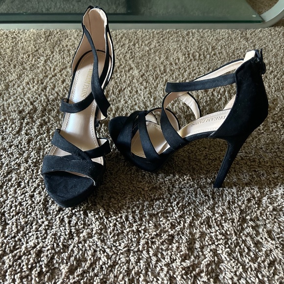 DREAM PAIRS Women's High Heel Platform Dress Pump Sandals - Picture 1 of 3